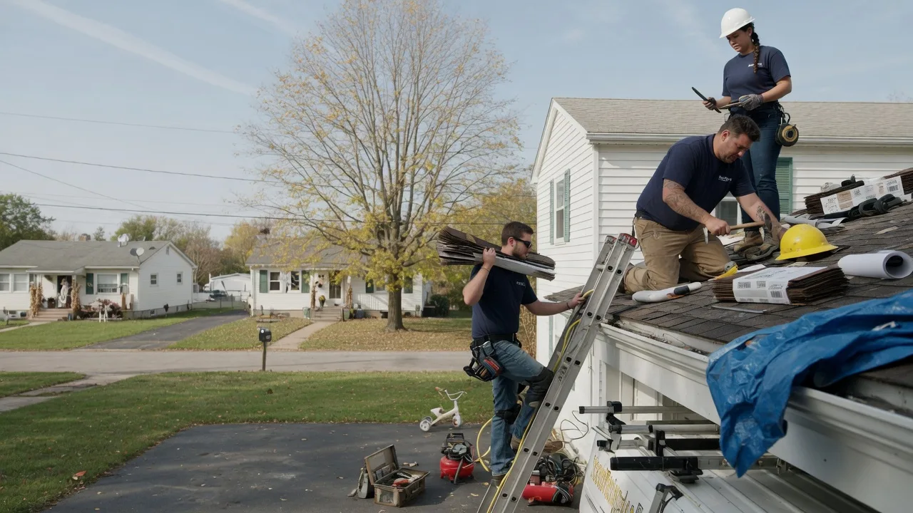 Local Roofing Contractors in New Canton, IL near me